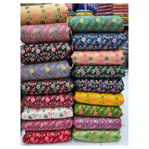 Tissu Fendy brodé, doux au toucher, respirant, antistatique, anti-peluches, pour vêtements de mariage, décoration intérieure, style élégant, filles, garçons - Product Image 1