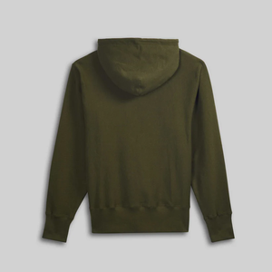 Sweat à capuche pour homme 100 % coton, manches longues, léger, respirant, nouveau design, décontracté pour l'hiver, motif uni, teinture unie - Product Image 3