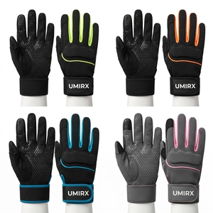Guantes de Fitness para Carreras, Entrenamiento Híbrido, Dedos Completos, Agarre de Silicona, Guantes de Gimnasio para Hombre y Mujer, para Empujar Trineos, Wall Ball, Logotipo Personalizado - Product Image 4