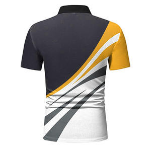 mens sublimated <b>polo</b> shirt purple green <b>white</b> abstract design short sleeve breathable polyester custom logo bulk supply - Product Image 6