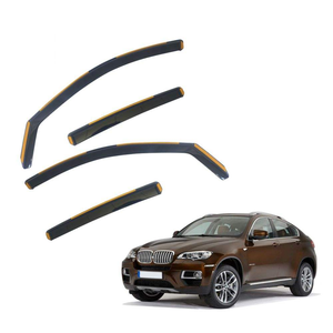 Deflector de Viento para BMW X6 2012, Protección Contra Sol y Lluvia, Visera, Deflector de Ventana Inyectado - Product Image 1