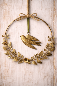 Guirlande en métal, ornement suspendu de Noël - Product Image 4