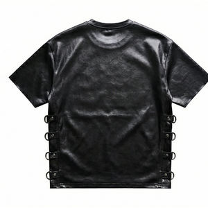 T-shirt surdimensionné inspiré du cyberpunk, mode streetwear, design circuit, tee-shirt urbain MALUZA INDUSTRIES - Product Image 3