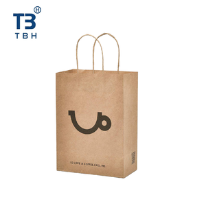 Sac en papier torsadé de qualité supérieure, idéal pour les commerçants, les emballages, les drop-shippers et les distributeurs, 270x210x150mm - Product Image 5