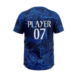 Maillots de baseball personnalisés avec logo, haute qualité, polyester respirant, séchage rapide, impression par sublimation, prix bas, sans MOQ - Product Image 6