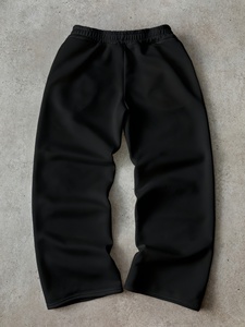 Mens Elastic Waist Casual <b>Trousers</b> Easy Wear <b>Drawstring</b> Closure Soft Feel Lounging Home Travel Flexible Adjustable Convenient - Product Image 2