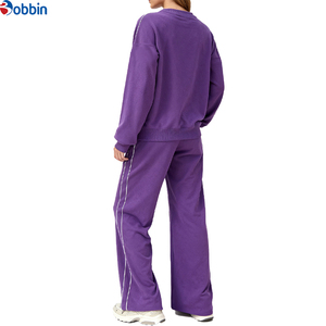 Conjunto Deportivo de 2 Piezas para Mujer, con Logotipo Personalizado, a la Moda, con Cordón Ajustable, Manga Larga, Transpirable, para Yoga y Running - Product Image 4