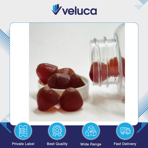 Proveedor Líder en Ventas de Gomitas a Base de Tapioca con Complejo Vitamínico B para el Apoyo Energético, Disponibles en Sabor a Fresa Roja Oscura - Product Image 3