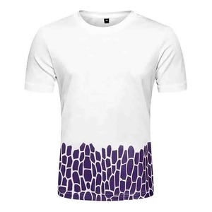 Wholesale Men Summer Casual Training Jogging 2-Piece T-Shirt Shorts <b>Set</b> Short Sleeve 100% Cotton Eco-Friendly Breathable Fleece - Product Image 2