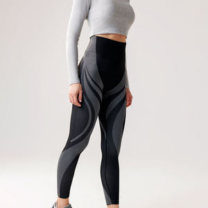 Leggings de Yoga de Cintura Alta para Mujer, Tie Dye Peach, de Secado Rápido, Transpirables, para Hacer Ejercicio - Product Image 2