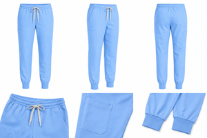 Uniformes Médicos Personalizados con Logotipo OEM para Hombres y Mujeres, Uniformes de Enfermera y Doctor de Hospital, Traje de Trabajo Elástico de Poliéster y Spandex para el Sector Sanitario - Product Image 6