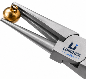 LUMINEX IMPEX LUB=113 <b>Long</b> <b>Nose</b> Stainless Steel Lightweight Smooth Work Jewelry Making Polishing Pliers for Bracelet Making DIY - Product Image 2