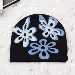 Gorro de Punto Acrílico de Viaje, Gorros de Alta Calidad, Estilo Urbano Moderno, Tejido Jacquard Largo, Impresión Digital, Estilo Ejecutivo - Product Image 4