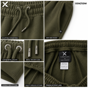 X Custom <b>Women</b> Streetwear Urban <b>Baggy</b> Fit <b>Joggers</b> Manufacturer OEM ODM Oversized Sweatpants Wholesale Soft <b>Women</b> <b>Joggers</b> Sialkot - Product Image 4
