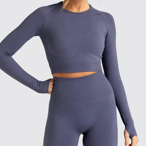 Ensemble de vêtements de sport respirants pour femmes, ensemble de vêtements de sport pour femmes, tenue de yoga 2 pièces avec leggings et soutien-gorge de sport pour les entraînements de fitness - Product Image 3