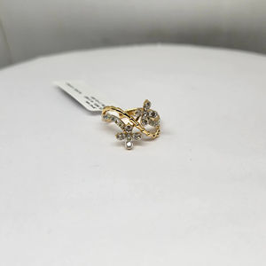 Anillo de Diamantes de Lujo de 14K para Mujer, 0.49 Ct, Peso Neto 4.042g, Joyería Fina Elegante para Uso Diario y Ocasiones Especiales - Product Image 1