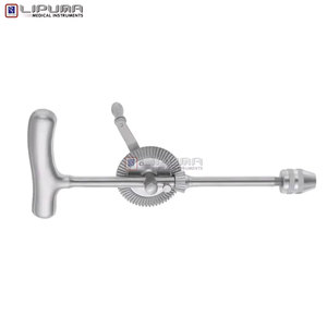 Outil chirurgical pour le perçage osseux, applications orthopédiques, instruments médicaux, perceuse osseuse Moore complète avec 3 forets hélicoïdaux - Product Image 2