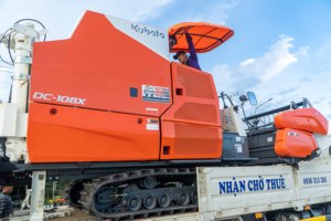 Cosechadora Combinada Kubota DC108X de Alta Capacidad, Máquina Comercial para la Cosecha de Arroz para Grandes Operaciones Agrícolas - Product Image 5