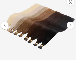 Extensions de cheveux humains longs et raides, noir naturel, Remy vierge, trame double, densité 100%, cheveux Remy en vrac - Product Image 4