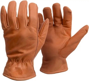 Goat Grain Leather Heavy Duty <b>Driver</b> <b>Gloves</b> Outdoor Work Multifunctional Truck Warehouse Garden Farm Men Cotton Protection - Product Image 6