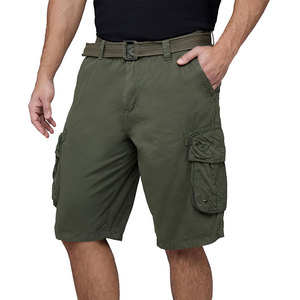 Shorts cargo écologiques pour homme en coton bio, coupe slim, style hip hop, pour la randonnée et l'alpinisme. - Product Image 6