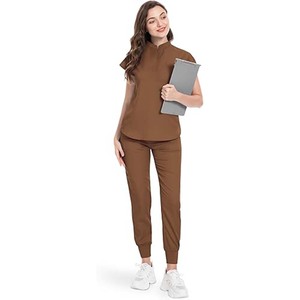 Uniformes Médicos para Enfermeras, Conjunto de Ropa de Trabajo para Hospital, Suave, Elástica y Ligera, para Personal de Clínica y Doctores - Product Image 1