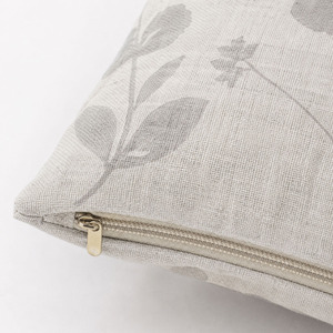 High Quality Graphic Printed Linen Cushion Cover YKK Zipper Wholesale Thailand - Product Image 3