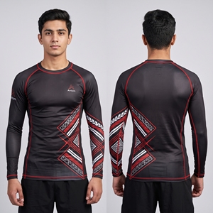 Rashguard personnalisé pour femmes BJJ à manches longues, vente en gros, sublimation, haut de compression pour grappling féminin, fabricant - Product Image 5