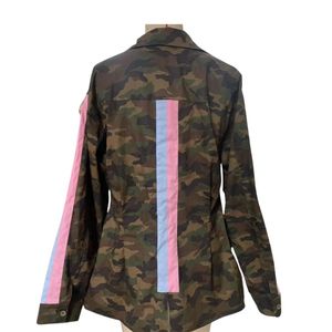 Custom Women's Bomber Jacket Stylish Embroidery Breathable Casual Outerwear Comfortable Long Sleeve Zip <b>Coat</b> Hooded Trendy - Product Image 2