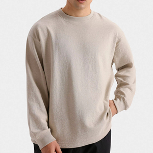 เสื้อสเวตเชิ้ตผ้าฝ้าย 100% เนื้อหนา สำหรับผู้ชายและผู้หญิง - Product Image 1