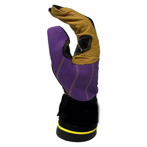 Fashionable <b>Baseball</b> Batting <b>Gloves</b> High Quality Breathable Full Finger Classic Style Premium Soft Leather Anti Slip Grip Adjust - Product Image 4
