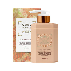 Gel douche parfumé Teabless avec parfum de figue, pêche et thé oolong 500g - Product Image 1