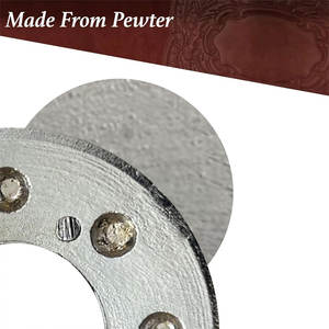 Hebilla de cinturón para kilt Piper - Plateada Antigua - Latón Inoxidable con Diseño Icónico de Cardo - Hebilla Tradicional Escocesa de las Tierras Altas - Product Image 6