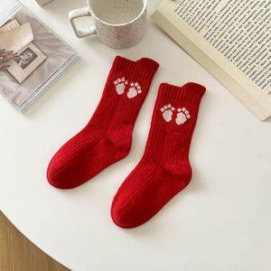 Chaussettes en laine de cachemire pour enfants, chaussettes en laine d'alpaga pour bébés, chaussettes pour tout-petits, chaussettes de randonnée en laine mérinos pour garçons et filles, chaussettes d'hiver pour hommes - Product Image 2