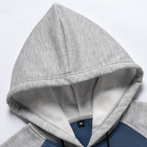 Sudaderas con Capucha y Paneles Estilizados con Logotipo Personalizado, Corte Regular, Tela Resistente, Ecológica, Transpirable, Diseño Urbano Moderno para Invierno, Ropa Casual - Product Image 4