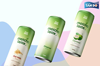 Bebida de Matcha al Por Mayor, Marca Privada, 250 ml, Sin Azúcar, 100% Pura, Lata de Aluminio, Latte de Matcha Natural, Muestra Gratis, Diseño Gratis