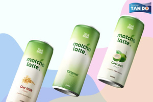 เครื่องดื่มมัทฉะขายส่ง แบรนด์ส่วนตัว 250 มล. ไม่มีน้ำตาล 100% มัทฉะแท้ บรรจุกระป๋องอะลูมิเนียม ลาเต้ธรรมชาติ มีตัวอย่างฟรี ออกแบบฟรี - Product Image 6