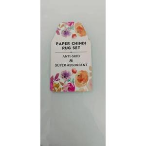 Etiqueta Rectangular de Cartulina Blanca Premium para Ropa, Etiqueta de Papel Impresa de 2 x 3 Pulgadas para Marcas de Moda y Boutiques - Product Image 1