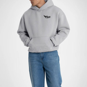 Boxy Fit <b>Hoodie</b> Loose Fit Casual Wear <b>Soft</b> Fabric Comfortable All Day Boxy Fit Hoodies - Product Image 2