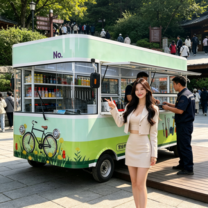 Solution tout-en-un : Food truck mobile personnalisable avec équipement commercial <span class=keywords><strong>pour</strong></span> les matchs de baseball - Product Image 1