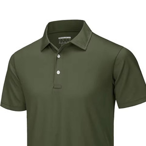 Camiseta para Hombre OEM ODM, Ligera, Transpirable, 100% Algodón, Manga Corta, Informal, para Golf, MOQ Bajo, Logotipo Personalizado, Fabricante - Product Image 4
