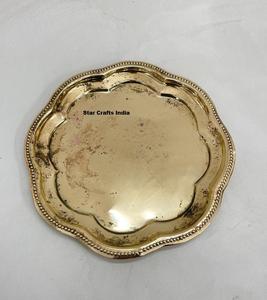 ถาดช็อกโกแลตทองเหลืองวินเทจสำหรับงานแต่งงานและงานจัดเลี้ยง ถาดช็อกโกแลตโลหะแฟนซีขายดี - Product Image 1