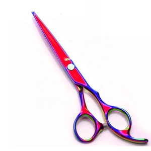 Juego de Tijeras de Barbero Clásicas de Alta Calidad, Color Negro con Mango de Cerámica y Hoja de Acero Inoxidable para Peluquería y Belleza - Product Image 3