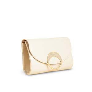 Beige Formal P24212 Clutch Elegante Cadena fina y pulseras de eslabones Accesorio - Product Image 2