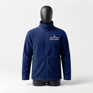 Veste polaire pour homme en gros, écologique, respirante, à séchage rapide, chaude et légère pour l'extérieur - Product Image 5