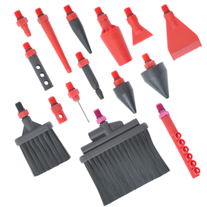 Pistolet à air comprimé léger de qualité supérieure, 1/4 pouce, avec long embout - Product Image 1