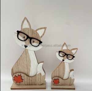 Support et accessoire d'arbre de Noël en bois de nouveauté de forme unique parfait ornement de Noël et cadeau de Noël - Product Image 5