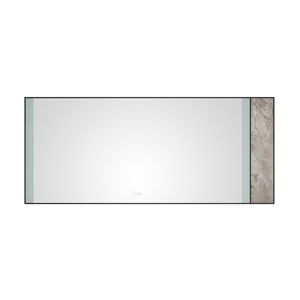 84x 36 pollici LED bagno specchio lavabo memoria Anti-appannamento da parete grande regolabile retro luce naturale decorazione LED modifiche - Product Image 1