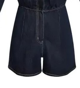 Ladies Denim Romper <b>Jumpsuit</b> Stylish Jean One Piece Casual Summer Clothing Wholesale Supplier Playsuit Overalls with <b>shorts</b> - Product Image 6