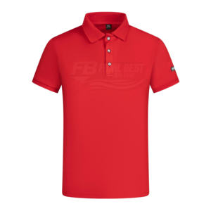 Camiseta de Trabajo con Solapa, Manga Corta, Estilo Cultural, Personalizable con Logotipo Bordado o Impreso para Empresas, Algodón Lavado, Casual, Lisa - Product Image 1